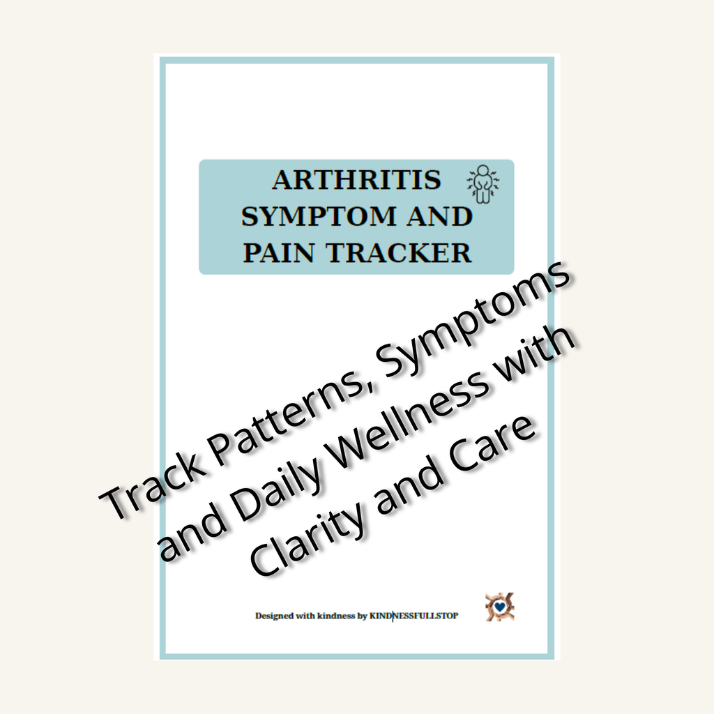 Arthritis Symptom & Pain Tracker | Daily Joint Pain Log