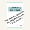 Arthritis Symptom & Pain Tracker | Daily Joint Pain Log