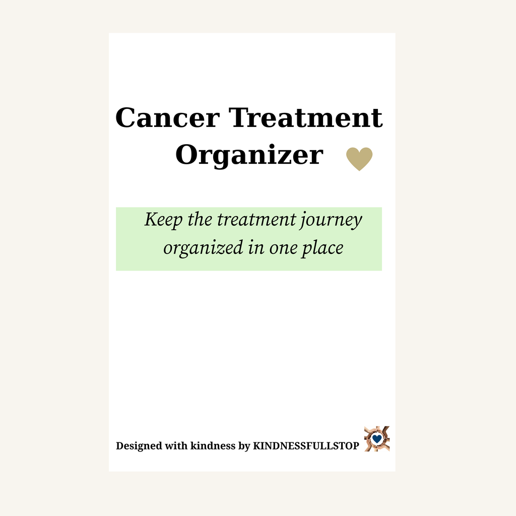 Cancer Treatment Organizer | Medical, Appointment & Care Binder