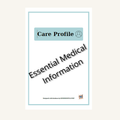 Care Profile Printable | Patient Information & Medical History
