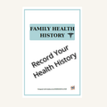 Family Health History Printable | Medical History Tracker | Chronic Illness & Conditions Log | Caregiver Organizer PDF