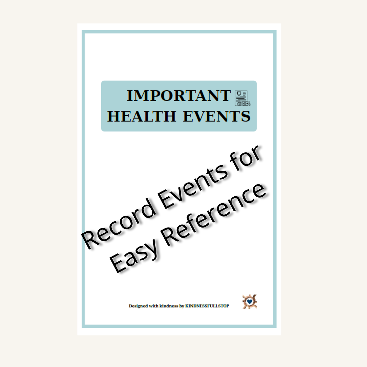 Health Events Tracker | Medical History & Care Timeline