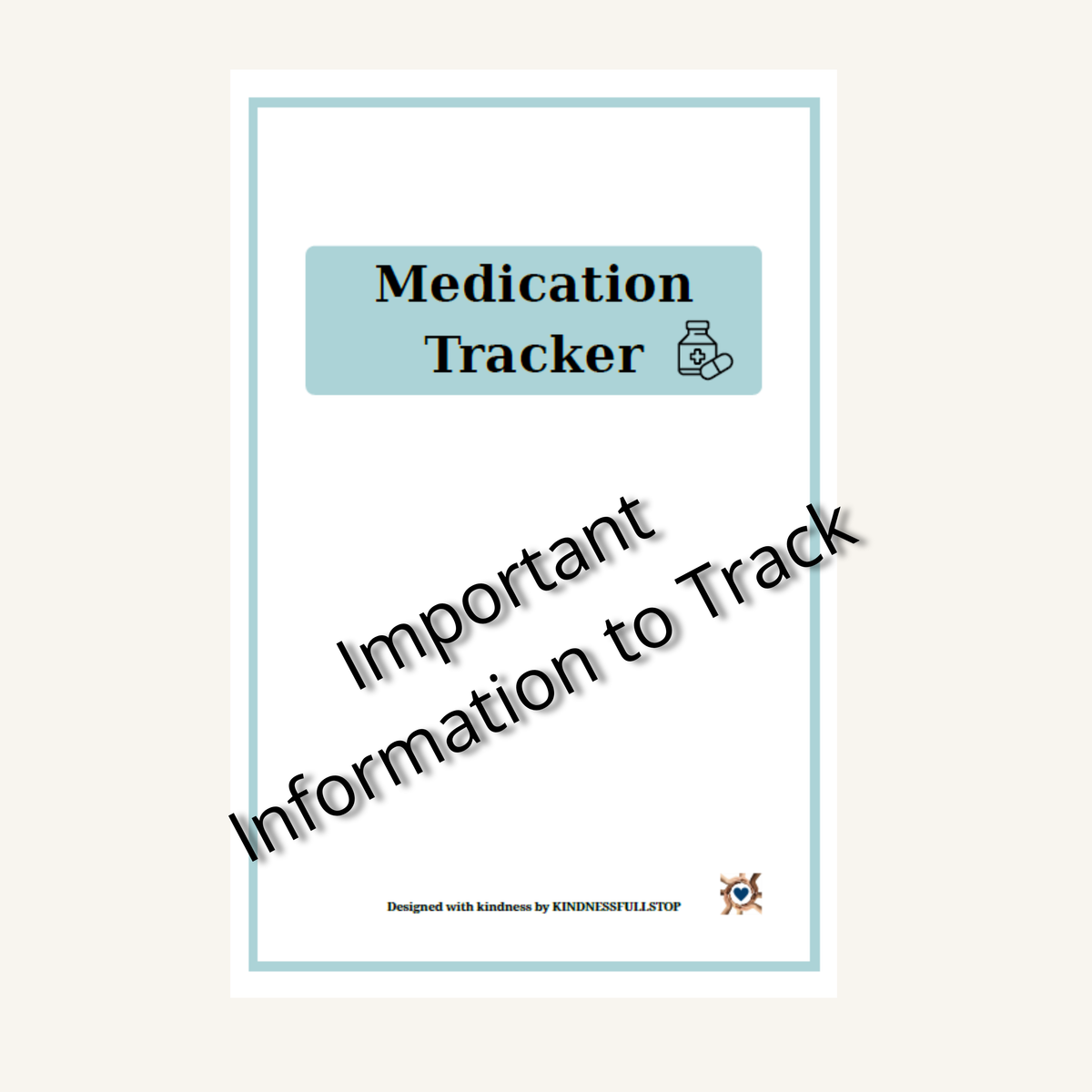 Medication Tracker | Daily Pill Schedule & Dosage Log