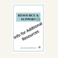 Caregiver Resources & Support Organizer | Support Contacts Printable