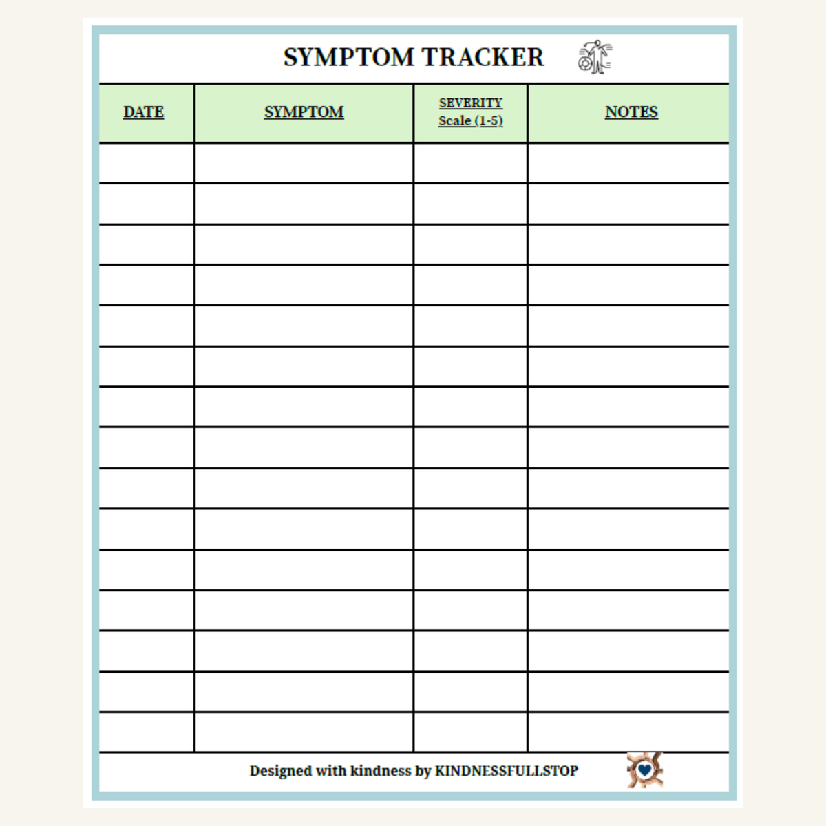 Symptom Tracker | Daily Health & Symptom Log