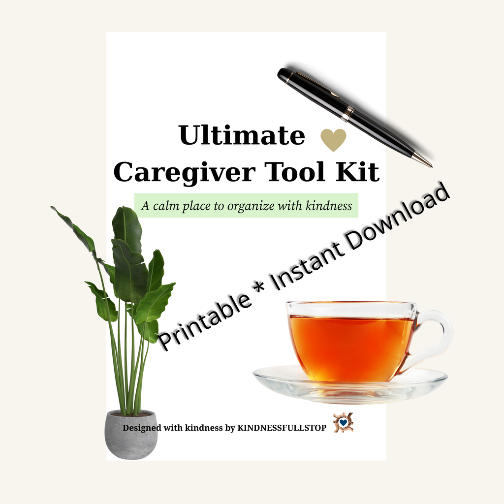 Ultimate Caregiver Toolkit | Printable Caregiver Binder