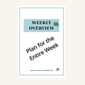 Caregiver Weekly Planner | Tasks, Appointments & Notes
